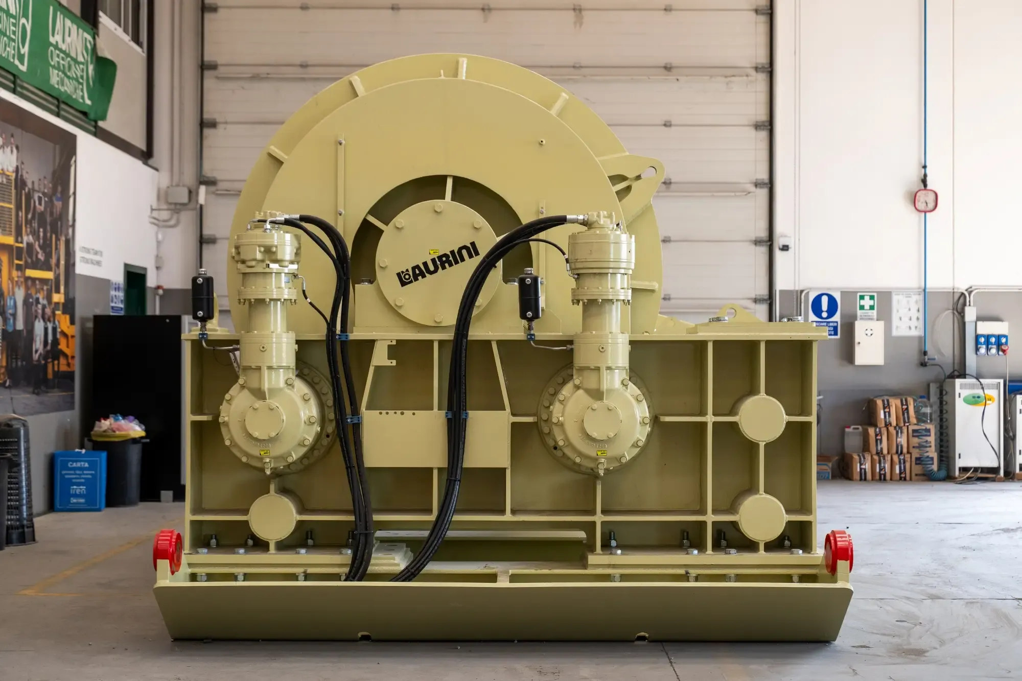 argano macchina laurini