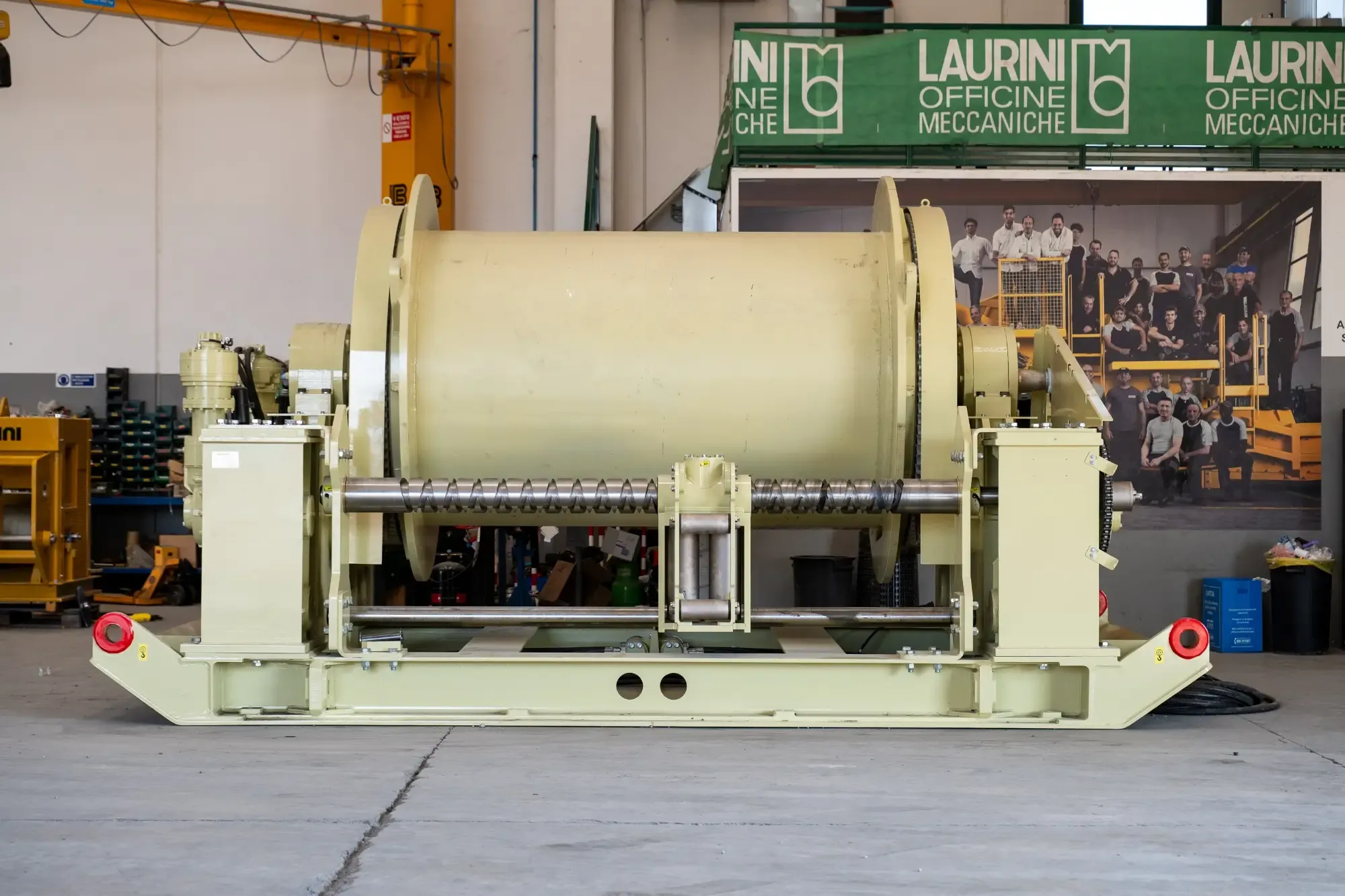 argano macchina laurini