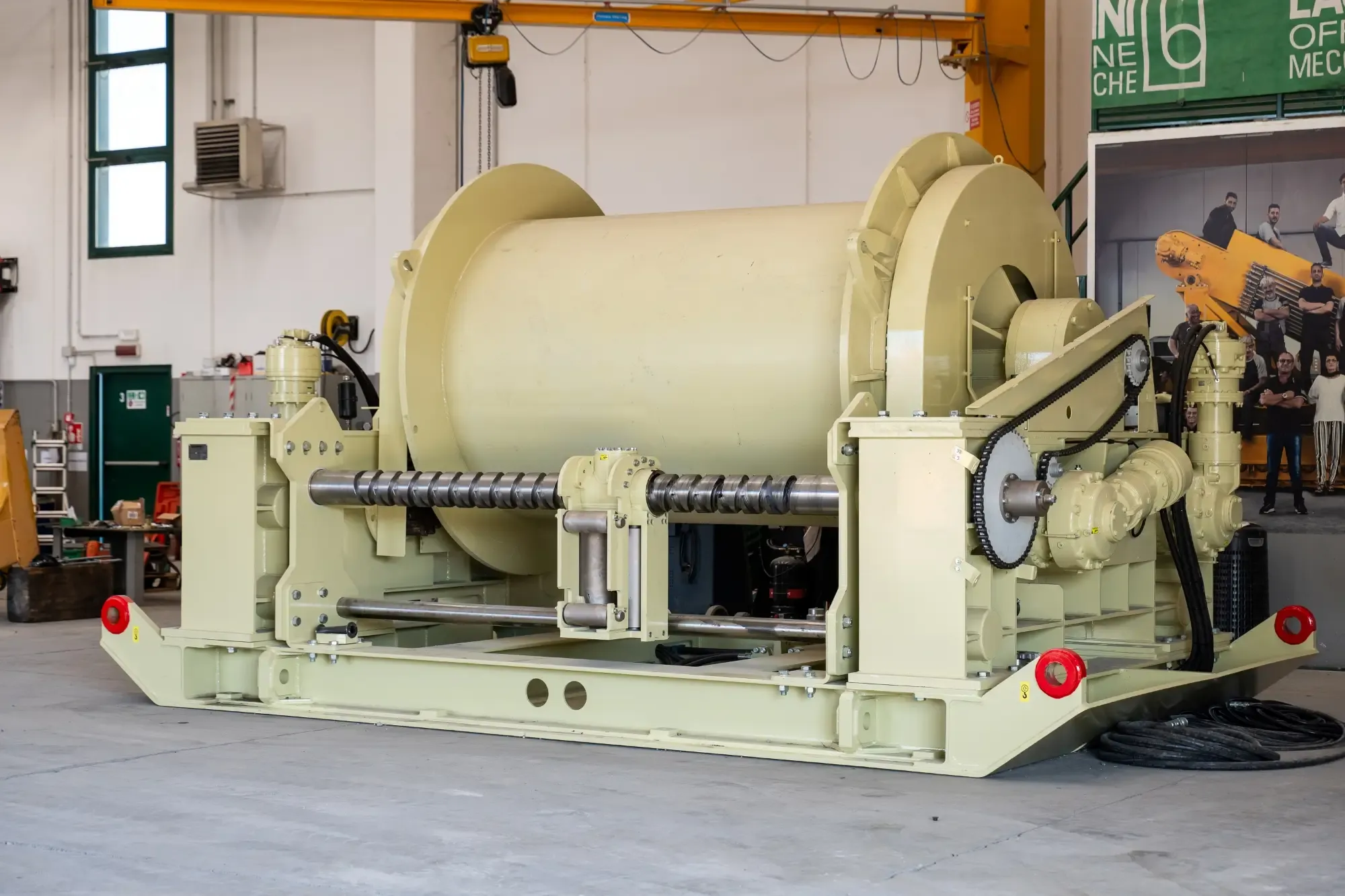 argano macchina laurini